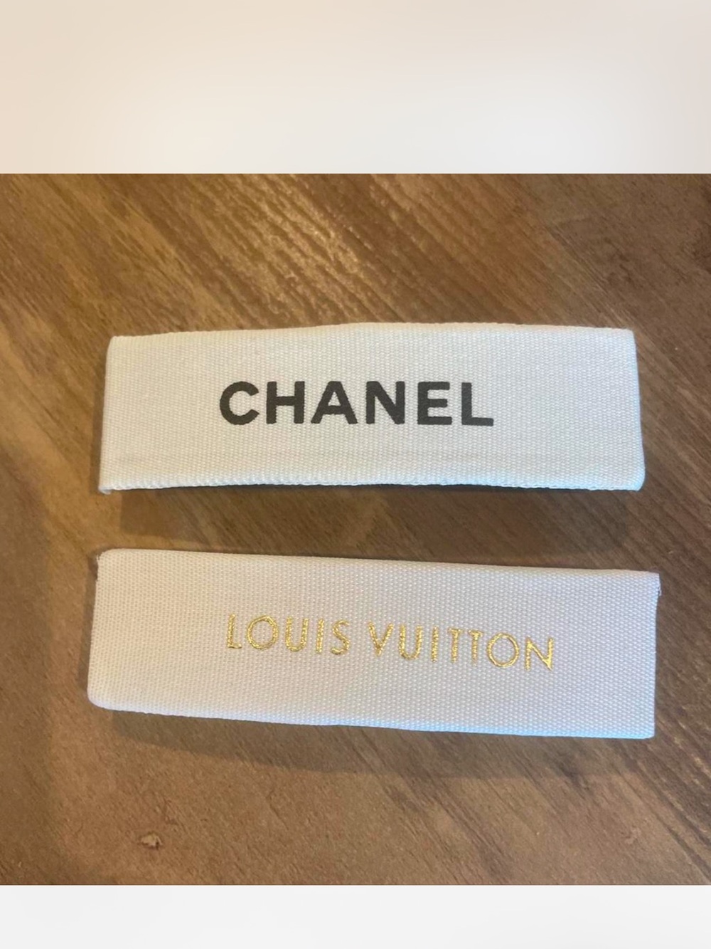 UPCYCLED - Louis Vuitton and Chanel hair clips